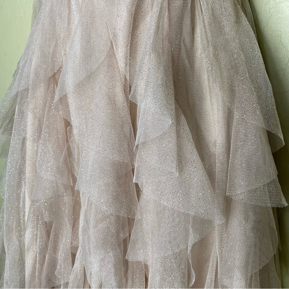 Sparkly Strapless Homecoming Special Occasion Dress Size 7 - Picture 14 of 16